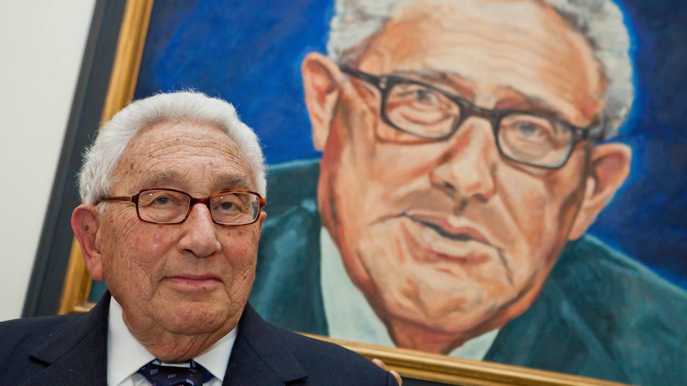 Foto: Kissinger al cuadrado. (Cordon Press)