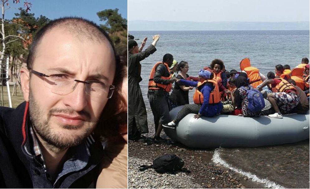 Foto: El exdirector de la revista política 'Nokta', Cevheri Güven, quien huyó a Grecia tras ser condenado. 